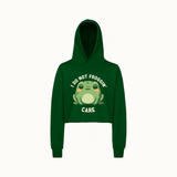 Sassy Frog Hoodie – Don’t Care Mode On