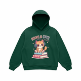 Chill Cat Hoodie – Books, Beats & Blankets