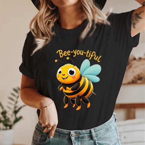 Bee You T Shirt – Cute Yellow Buzz